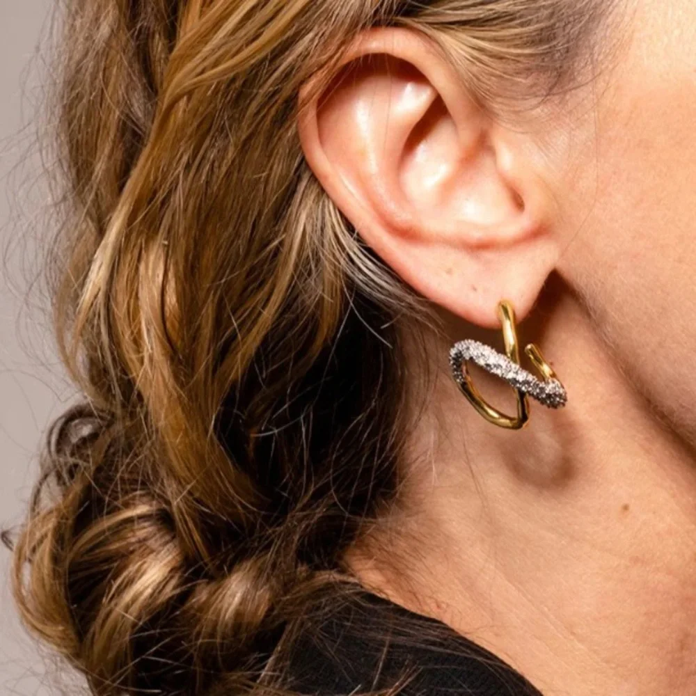 Alexis Bittar sculpted platinum